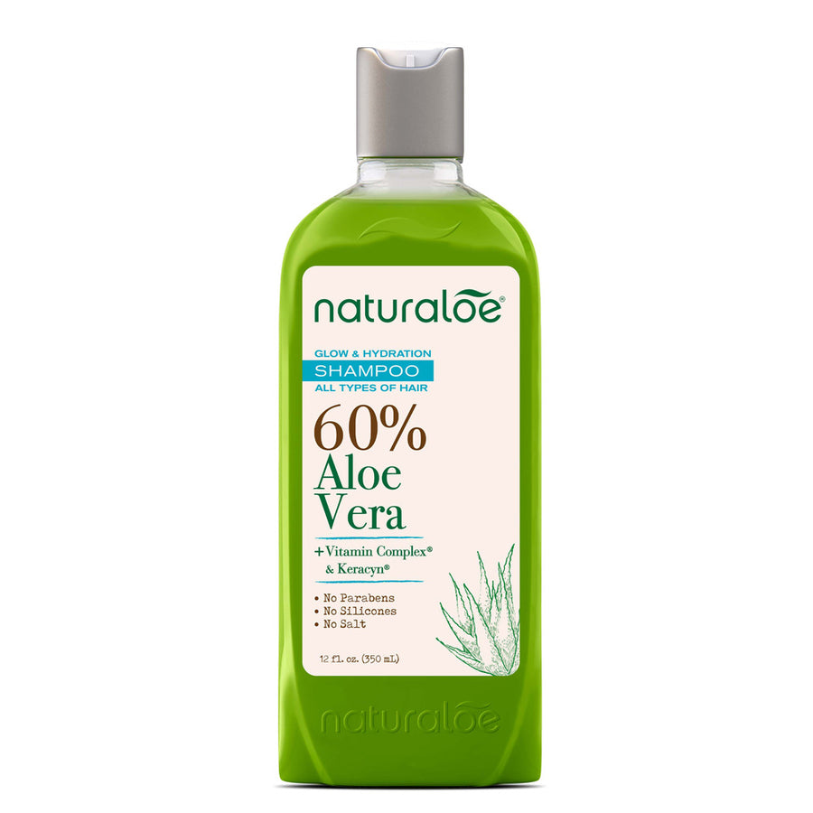 Glow & Hydration Shampoo, Organic Aloe & Vit. Complex® & Keracyn™  12 Fl Oz