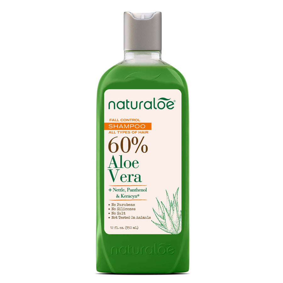 Hair Fall Control Shampoo Organic Aloe Vera & Nettle Extract 12 Fl Oz